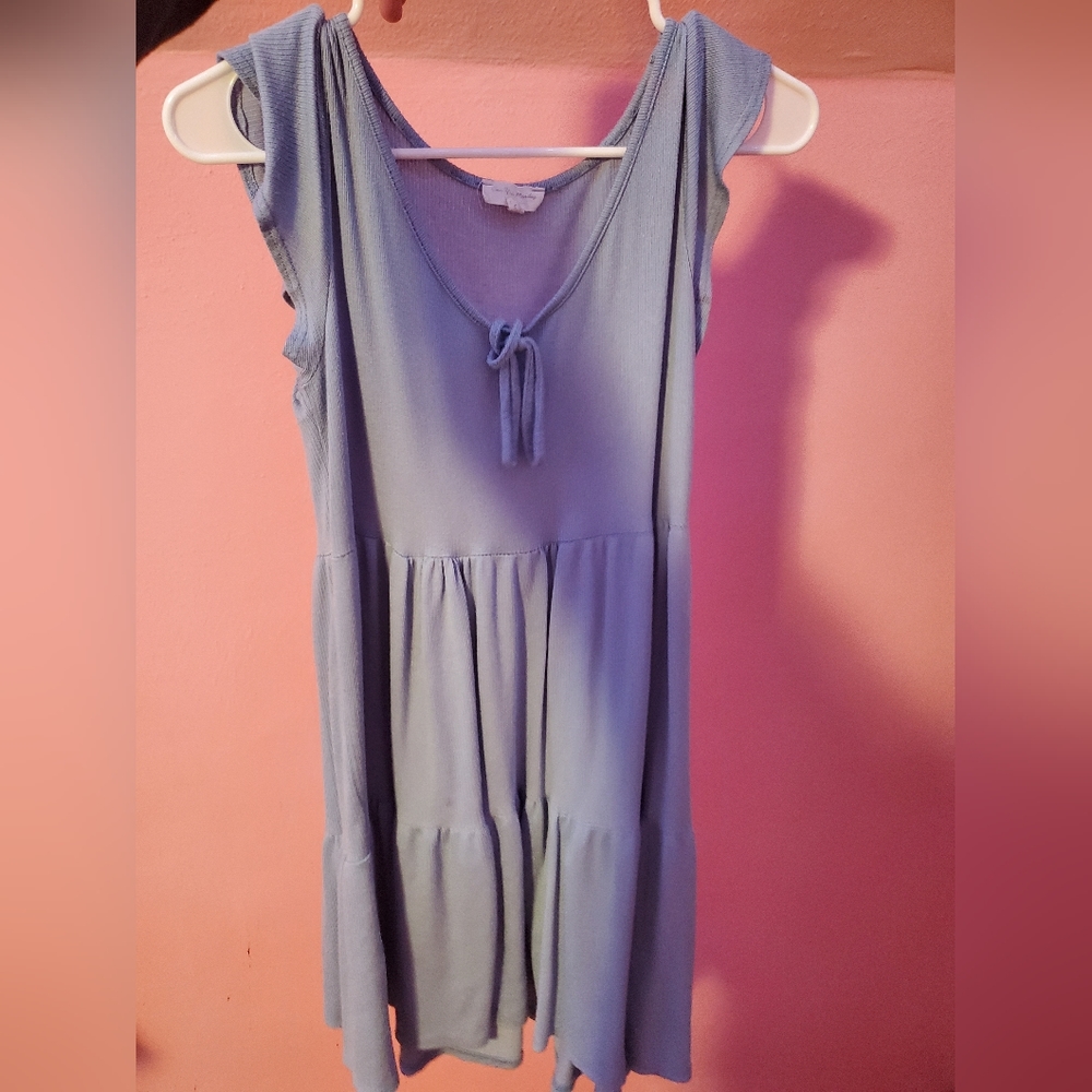 womens blue dress||size m - Picture 1 of 3